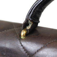 Chanel CC Quilted Briefcase Handle wear