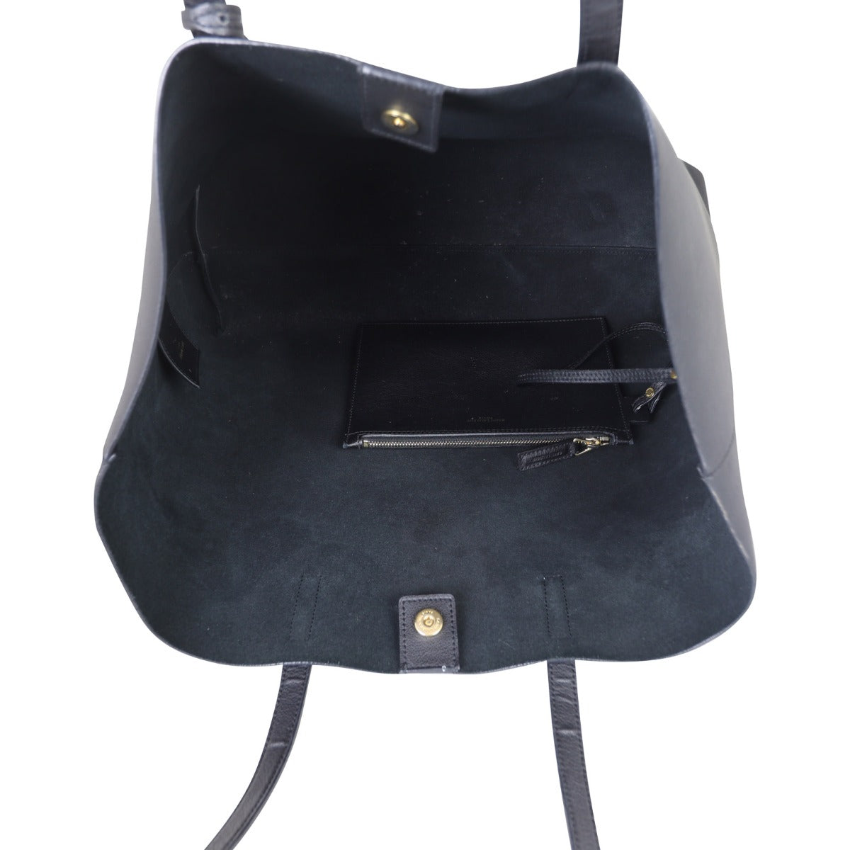 Saint Laurent Shopping Tote Interior