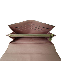 Louis Vuitton Sarah Wallet Damier Ebene Interior