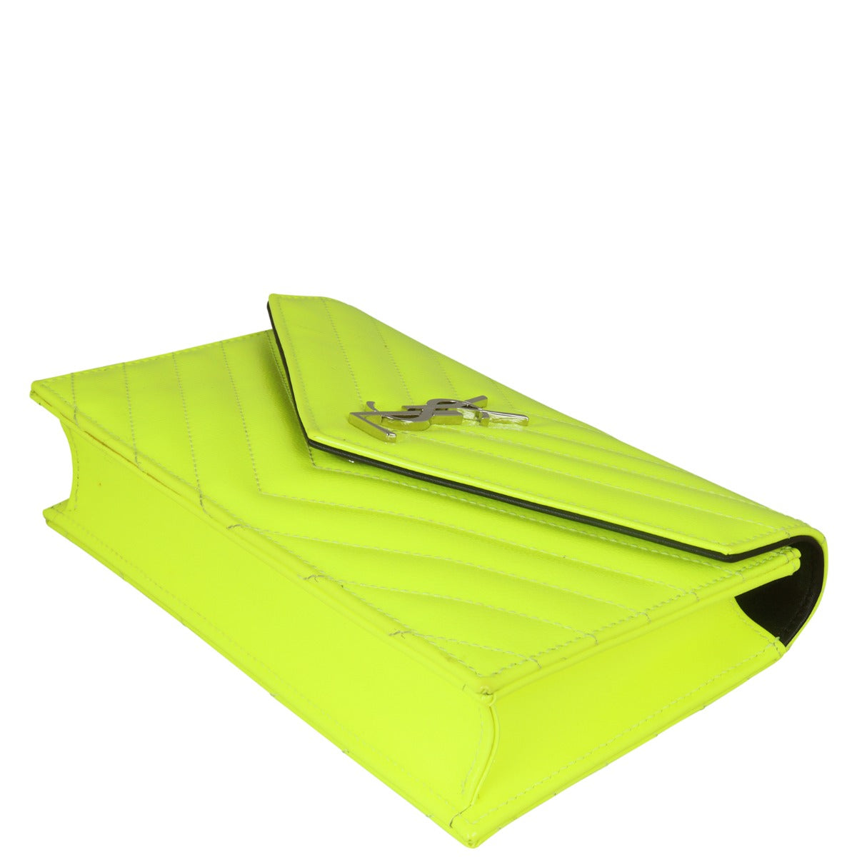 Saint Laurent Cassandre Chain Wallet Corner Distance