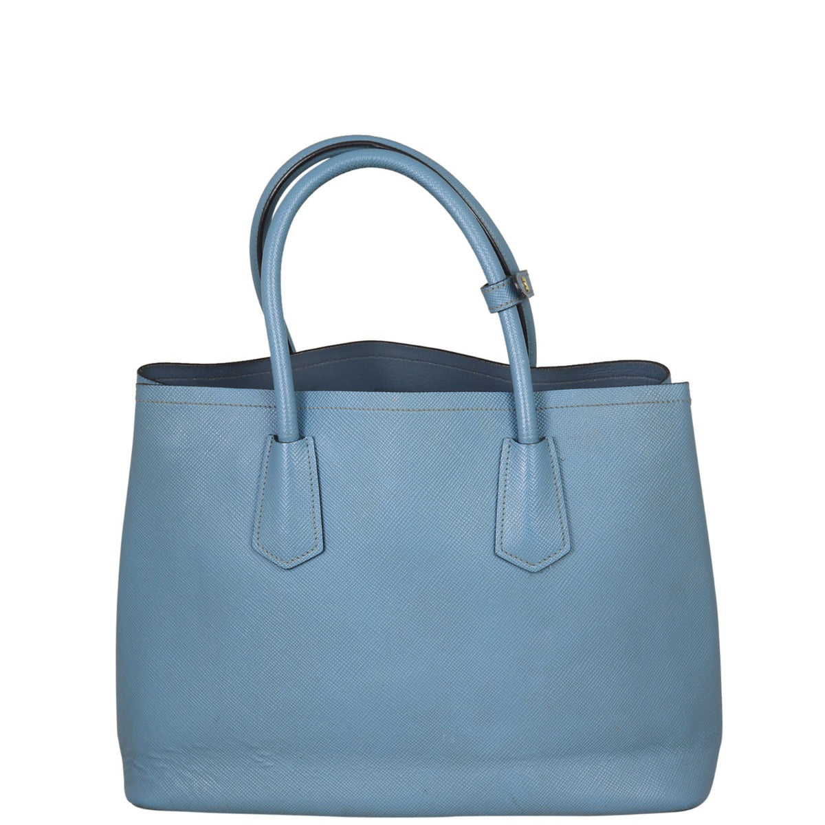 Prada Saffiano Cuir Double Bag Small Back