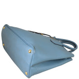 Prada Saffiano Cuir Double Bag Small Corner Distance