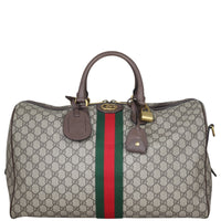 Gucci GG Supreme Ophidia Carry-On Duffle Medium Front