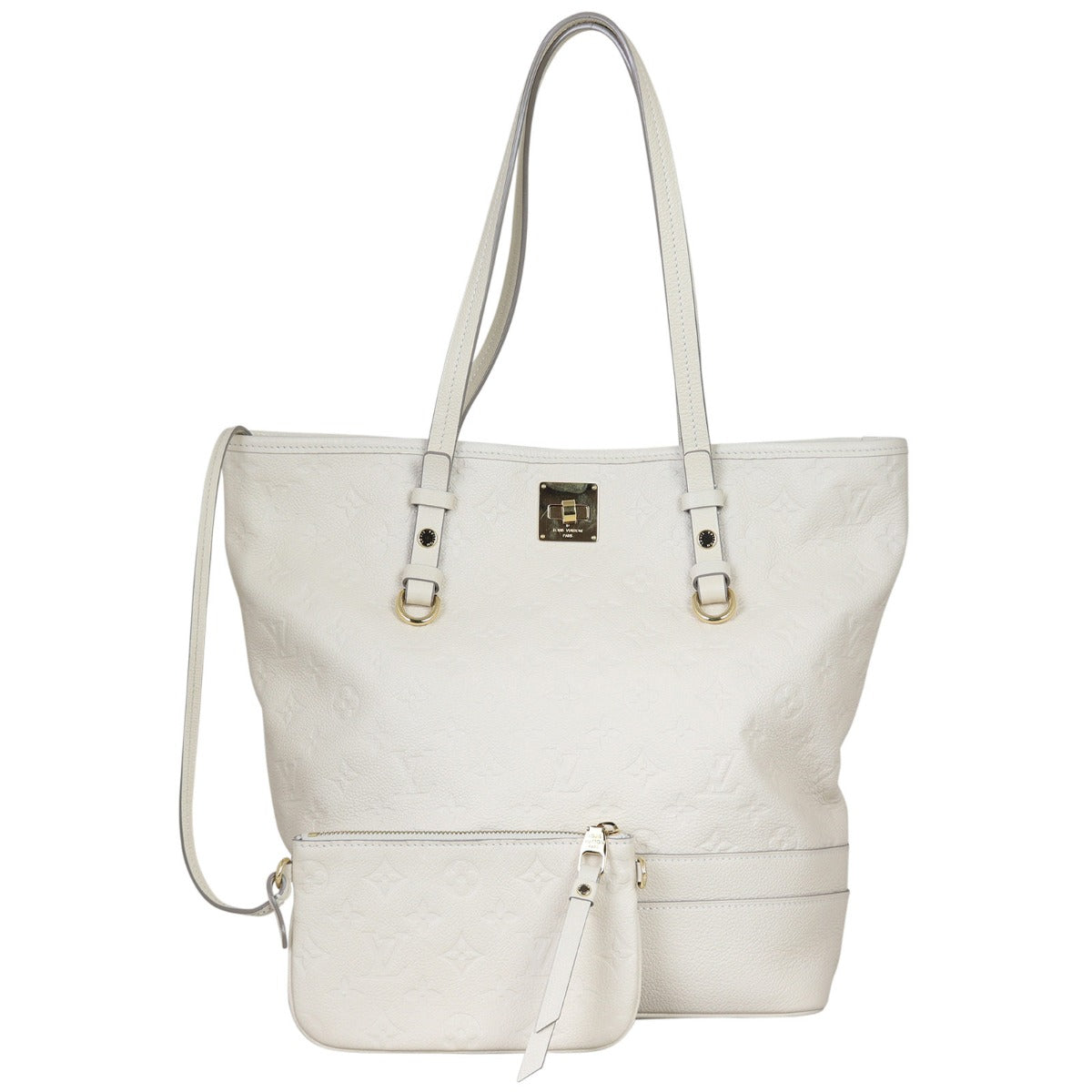 Louis Vuitton Citadine GM Monogram Empreinte Front with Pouch