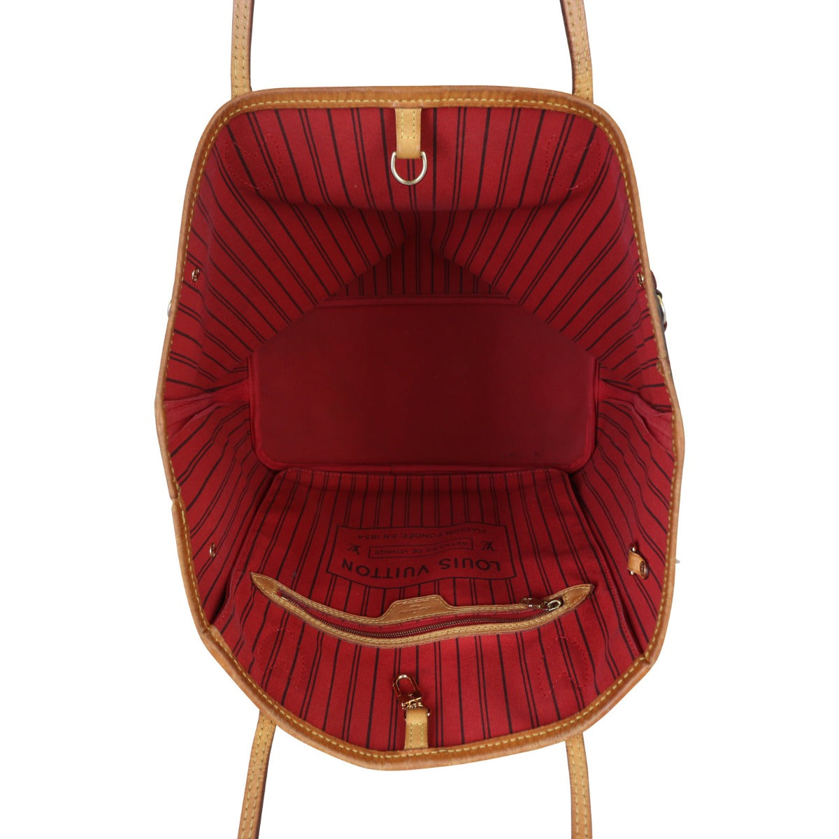 Louis Vuitton Neverfull MM Monogram Interior