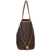 Louis Vuitton Neverfull MM Monogram Side