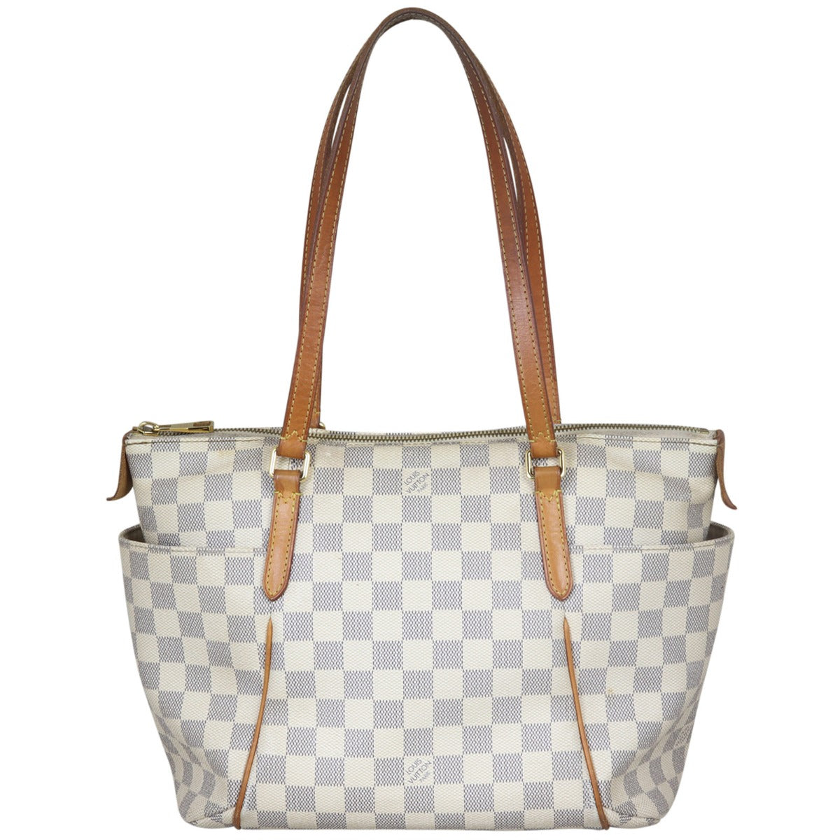 Louis Vuitton Totally Damier Azur PM Front