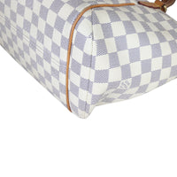 Louis Vuitton Totally Damier Azur PM Corner Closeup