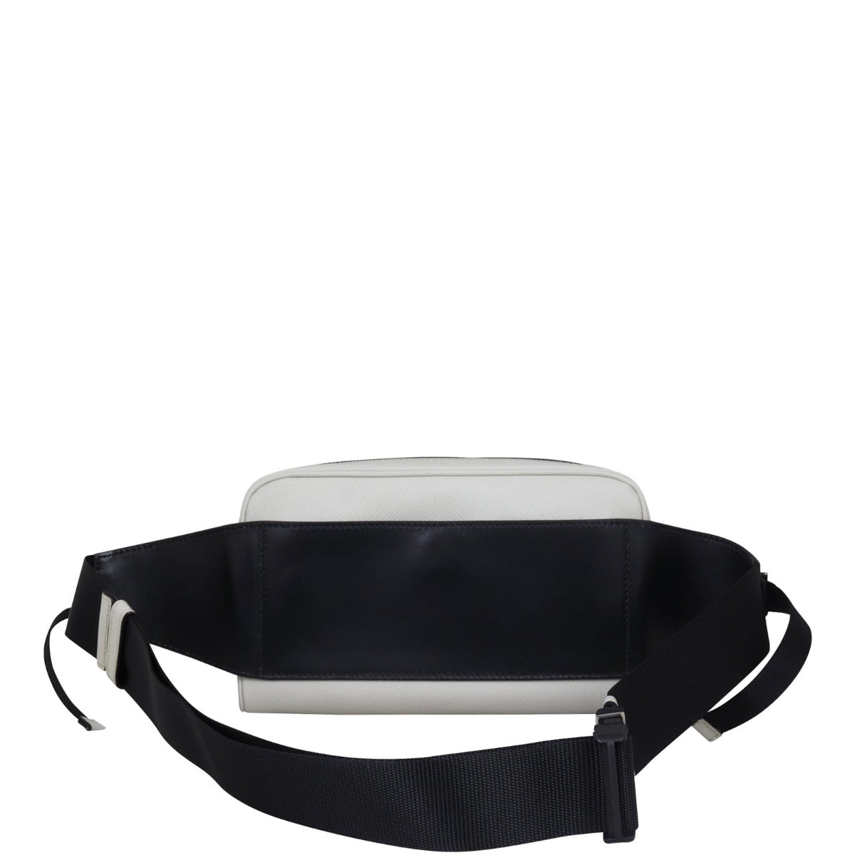 Prada Logo Saffiano Belt Bag Back