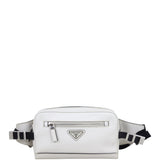 Prada Logo Saffiano Belt Bag Front