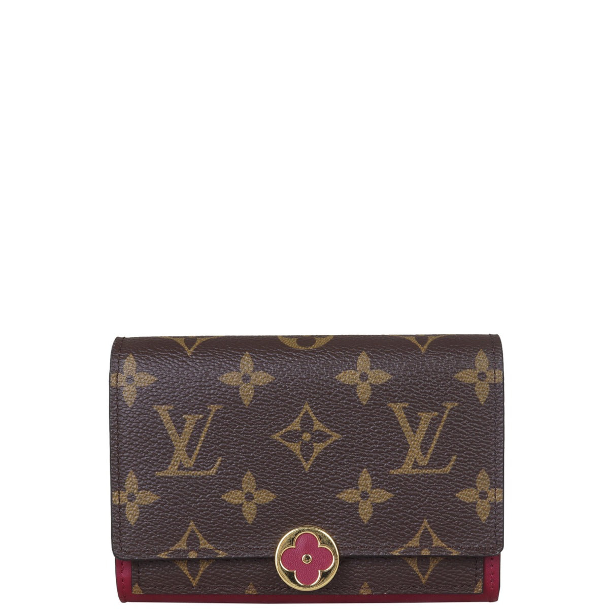 財布 LOUIS VUITTON FLORE COMPACT WALLET Louis Vuitton Flore Compact Wallet Monogram – Luxe.It.Fwd