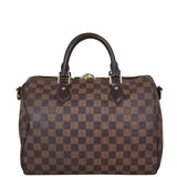 Louis Vuitton Speedy 30 Bandouliere Damier Ebene (hot stamping) Back