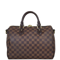 Louis Vuitton Speedy 30 Bandouliere Damier Ebene (hot stamping) Back
