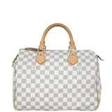 Louis Vuitton Speedy 30 Damier Azur Back