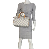 Louis Vuitton Speedy 30 Damier Azur Mannequin