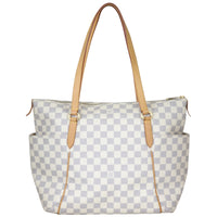 Louis Vuitton Totally MM Damier Azur Back