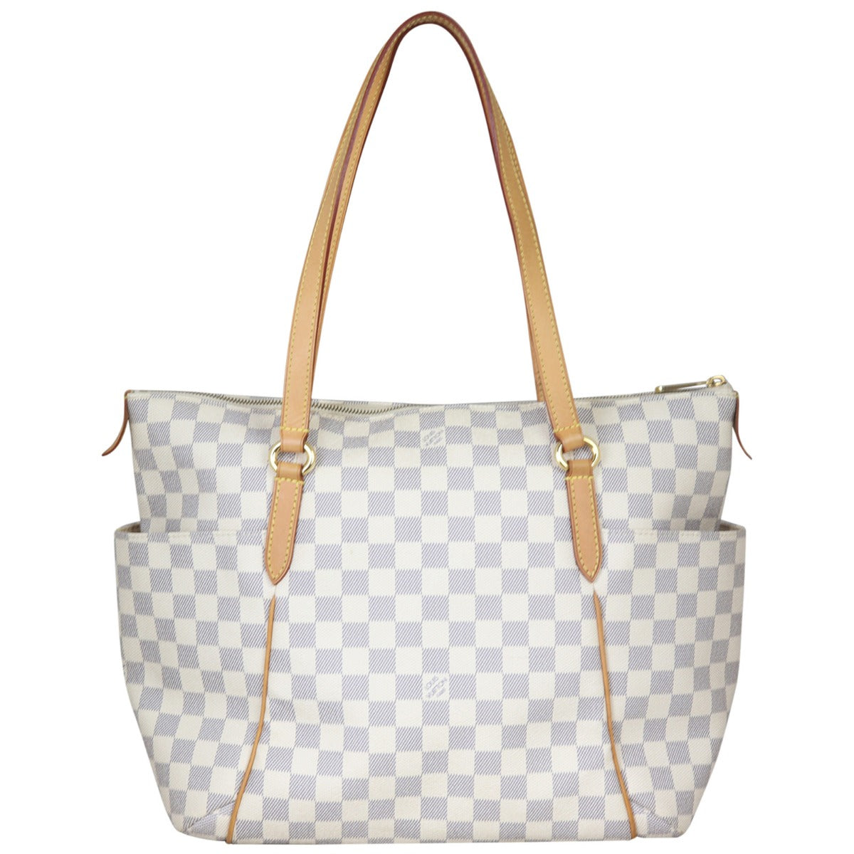 Louis Vuitton Totally MM Damier Azur Back