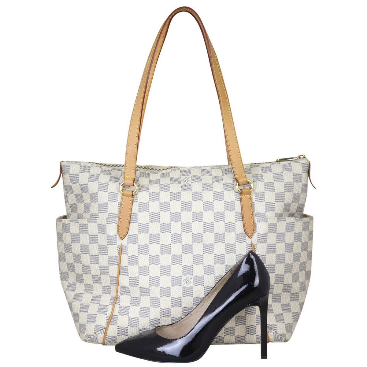 Louis Vuitton Totally MM Damier Azur Shoe