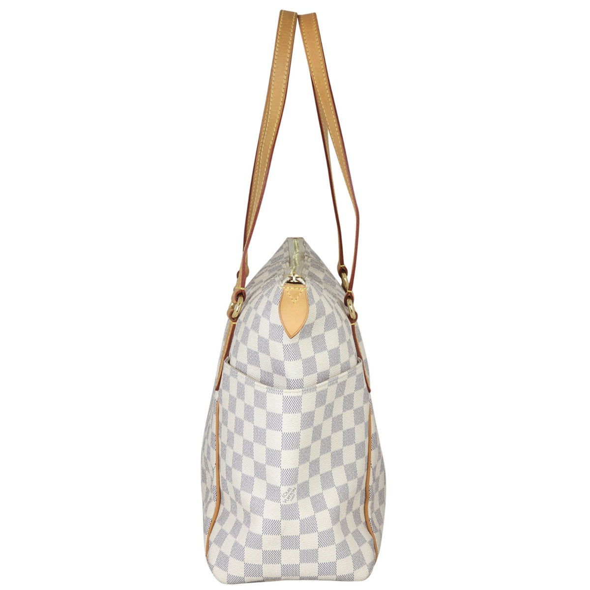 Louis Vuitton Totally MM Damier Azur Side