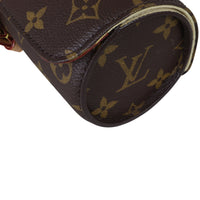 Louis Vuitton 3 Watch Case Monogram Corner Closeup