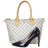 Louis Vuitton Saleya PM Damier Azur Shoe