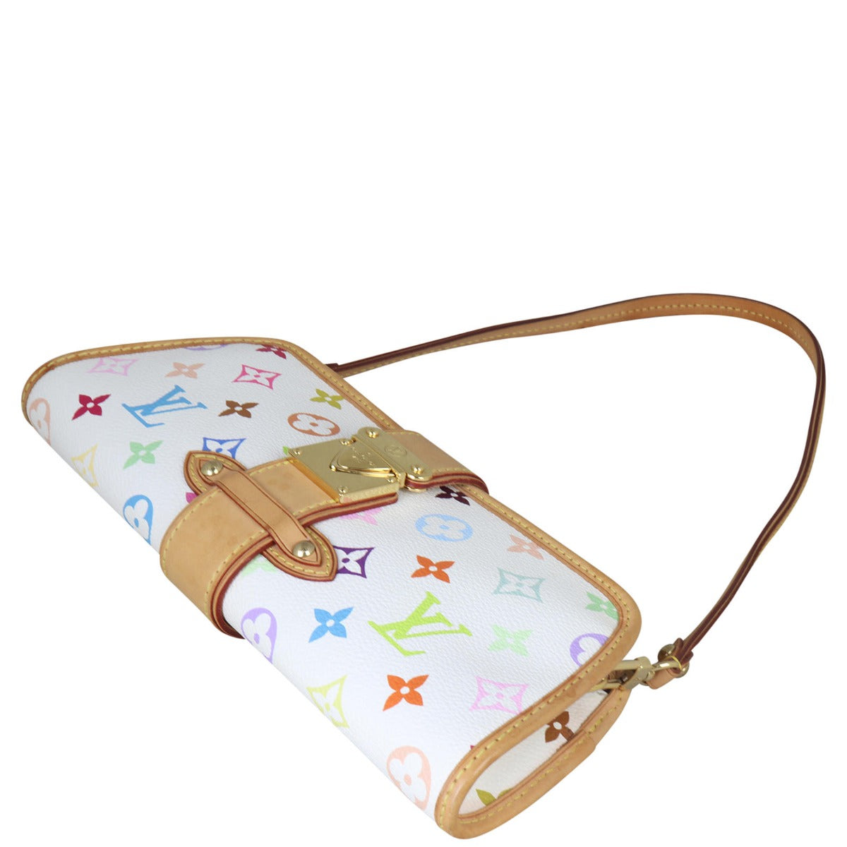 Louis Vuitton Shirley Monogram Multicolore Corner Distance