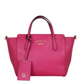 Gucci Swing Mini Leather Tote Front