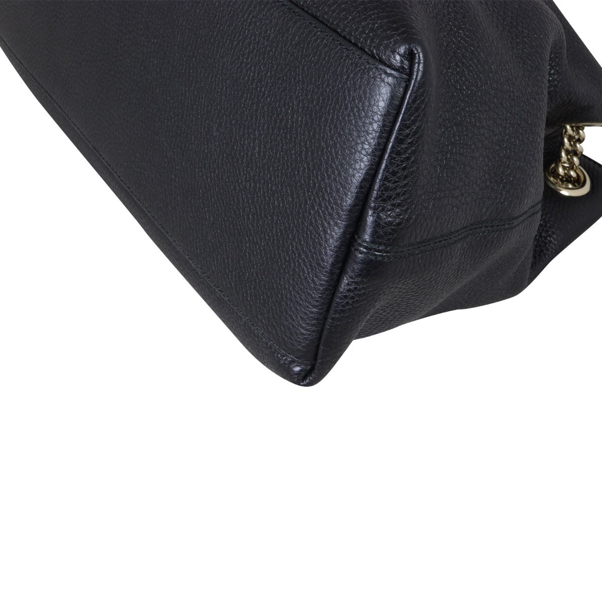 Gucci Soho Chain Shoulder Bag Medium Corner Closeup