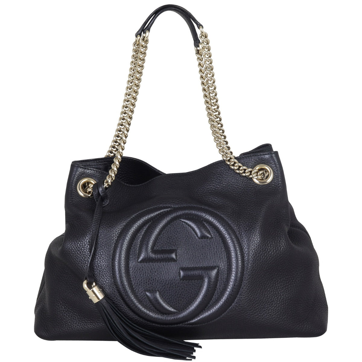Gucci Soho Chain Shoulder Bag Medium Front