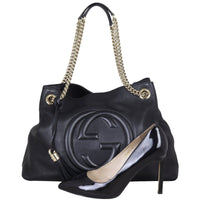 Gucci Soho Chain Shoulder Bag Medium Shoe