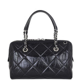 Chanel Calfskin Bowling Bag Small Back