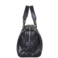 Chanel Calfskin Bowling Bag Small Side