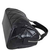 Chanel Calfskin Bowling Bag Small Corner Distance