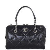 Chanel Calfskin Bowling Bag Small Front