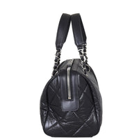 Chanel Calfskin Bowling Bag Small Side