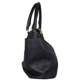 Prada Vitello Daino Side Pocket Tote Side