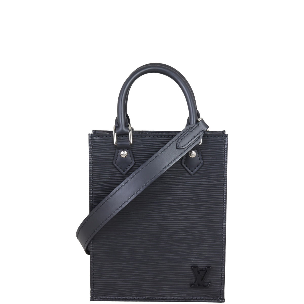 Louis Vuitton Petit Sac Plat Epi Front with Strap