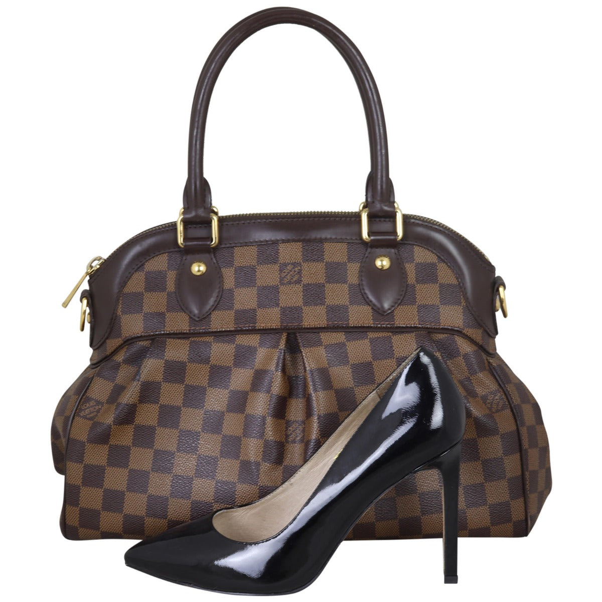 Louis Vuitton Trevi PM Damier Ebene Shoe