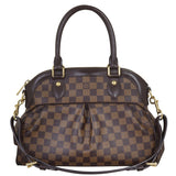 Louis Vuitton Trevi PM Damier Ebene Front with Strap