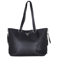 Prada Vitello Daino Zip Tote Front