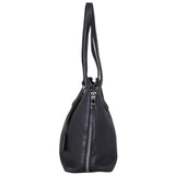 Prada Vitello Daino Zip Tote Side