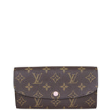 Louis Vuitton Emilie Wallet Monogram Front