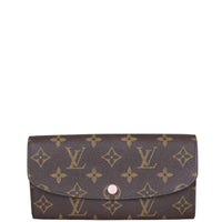 Louis Vuitton Emilie Wallet Monogram Front