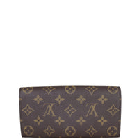 Louis Vuitton Emilie Wallet Monogram Back