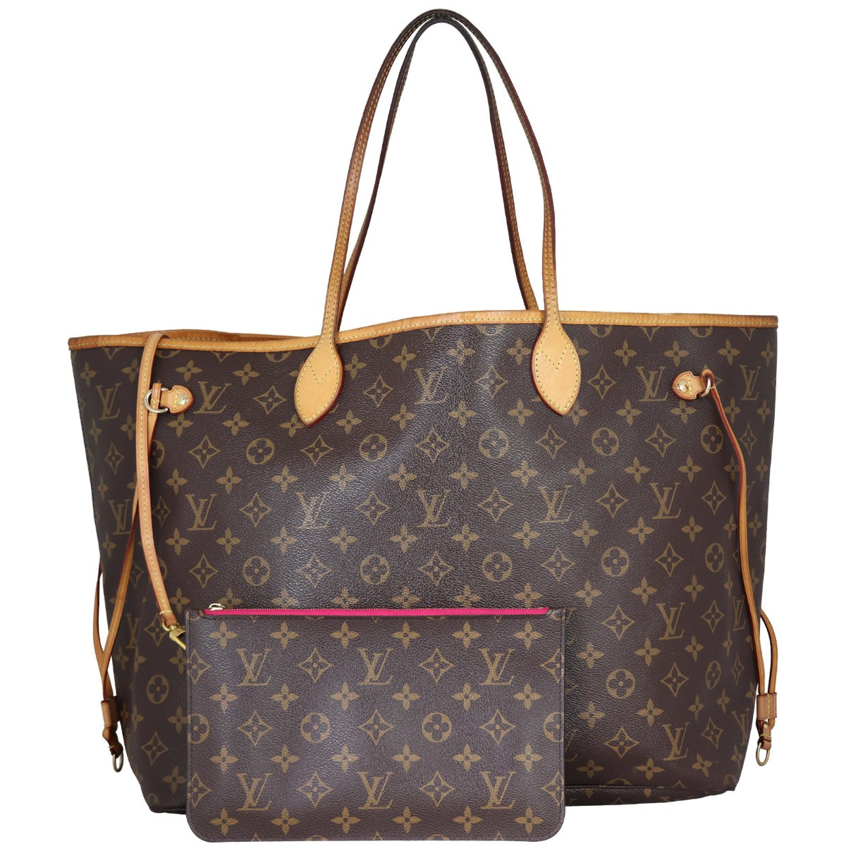Louis Vuitton Neverfull GM Monogram Front with Pouch