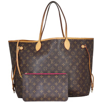 Louis Vuitton Neverfull GM Monogram Front with Pouch