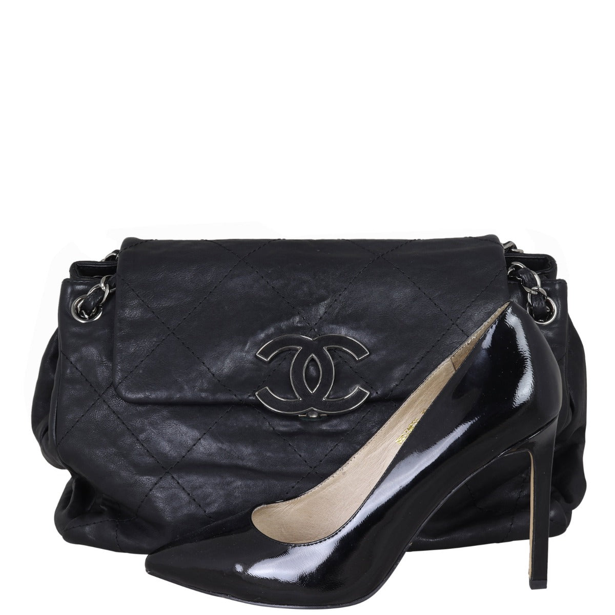Chanel Hamptons CC Flap Bag Shoe