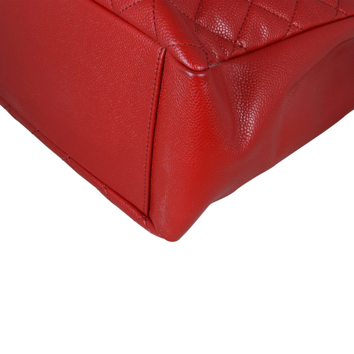 Chanel Grand Shopping Tote Corner Closeup