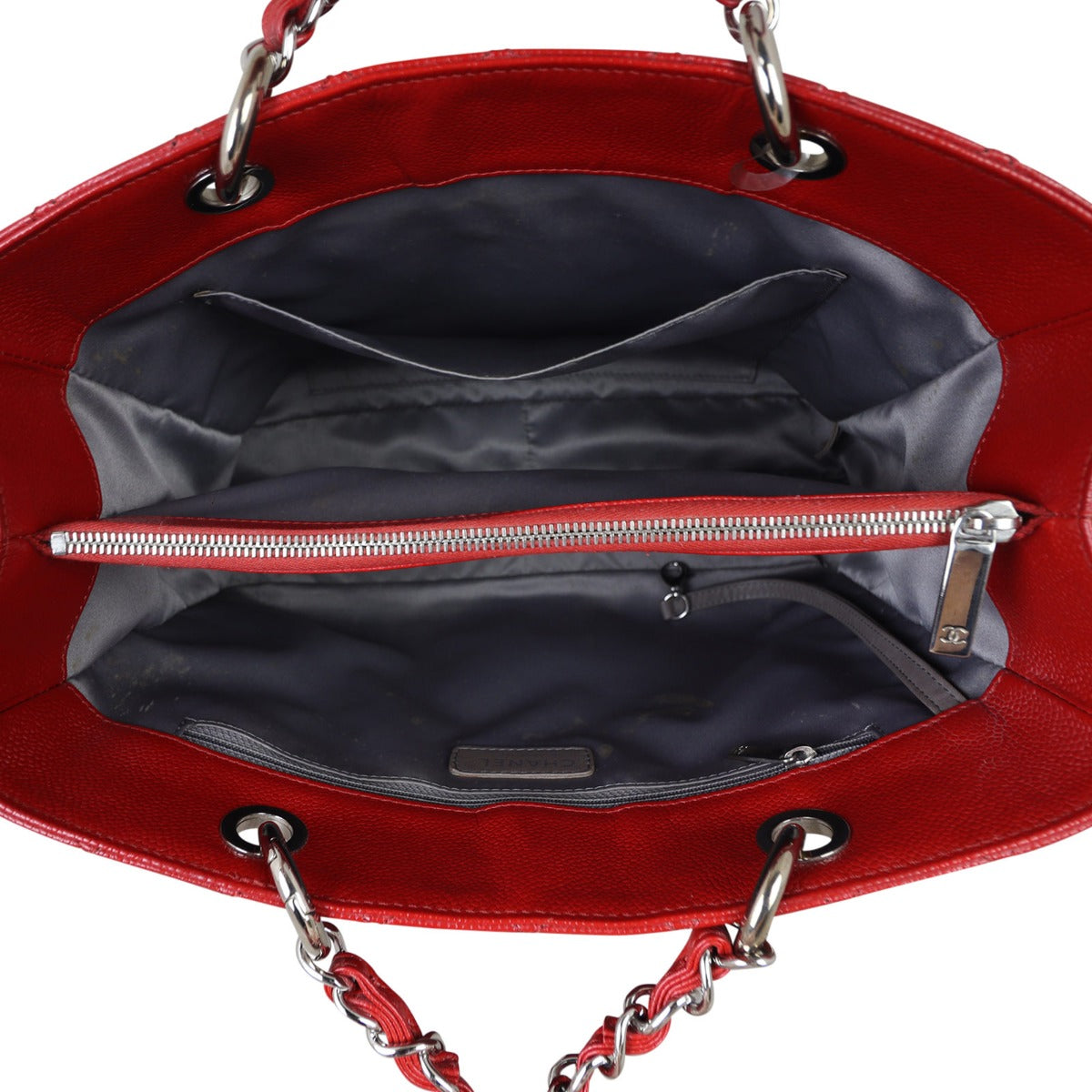 Chanel Grand Shopping Tote Interior