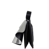 Chanel Metallic Wave Clutch Side